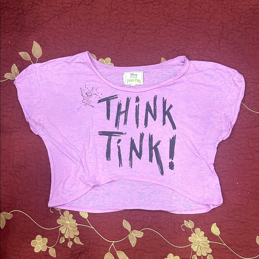 Disney Lavender Tinker Bell ‘Think Tink!’ Tee